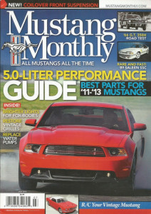 MUSTANG MONTHLY 2012 JULY - '66 GT350H TEST, SALEEN SSC, BOSS 302